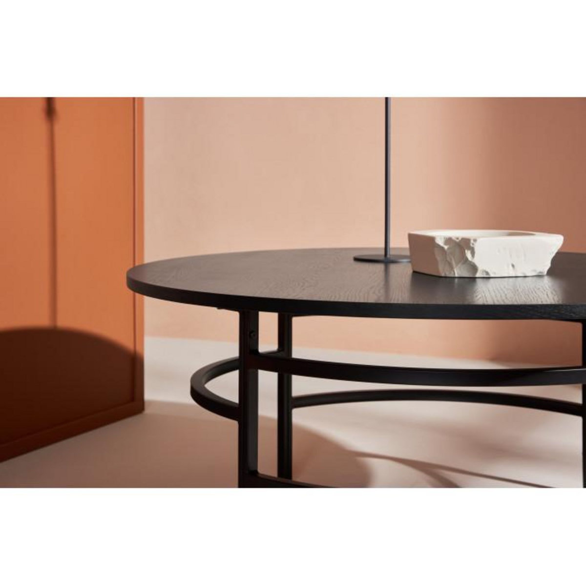 Paris Prix Table Basse Design  Copenhagen  100cm Noir