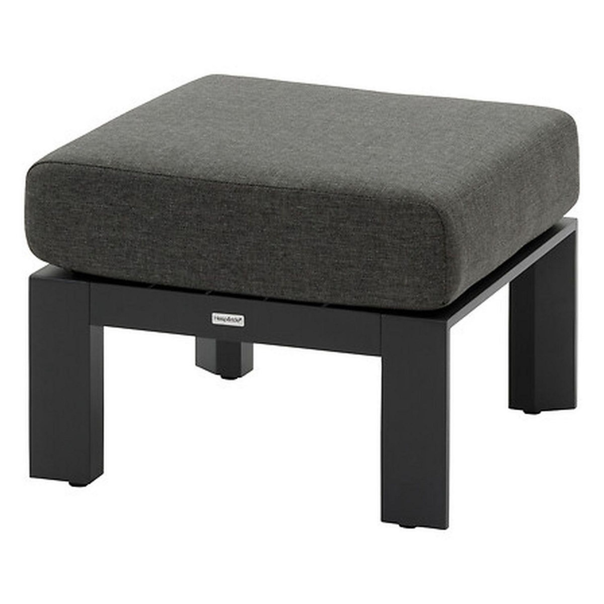HESPERIDE Pouf de jardin en aluminium EVASION