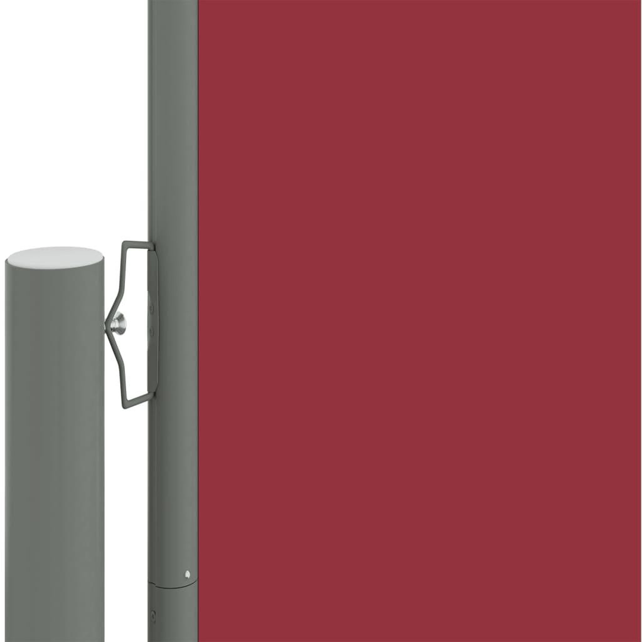Voir la diapositive 3 : VIDAXL Auvent lateral retractable Rouge 220x1200 cm