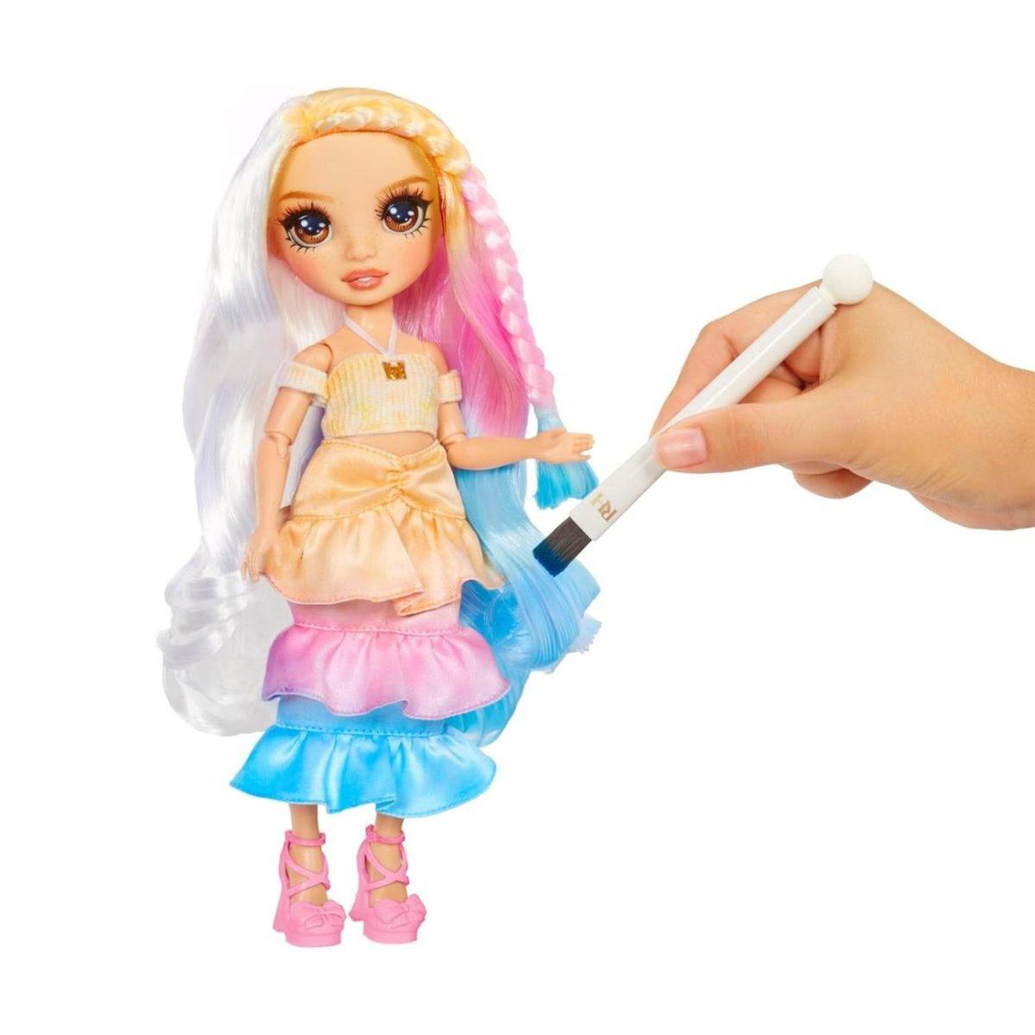 Voir la diapositive 5 : MGA ENTERTAINMENT Poupée MGA 507598 Rainbow High Watercolor And Create - yeux bruns