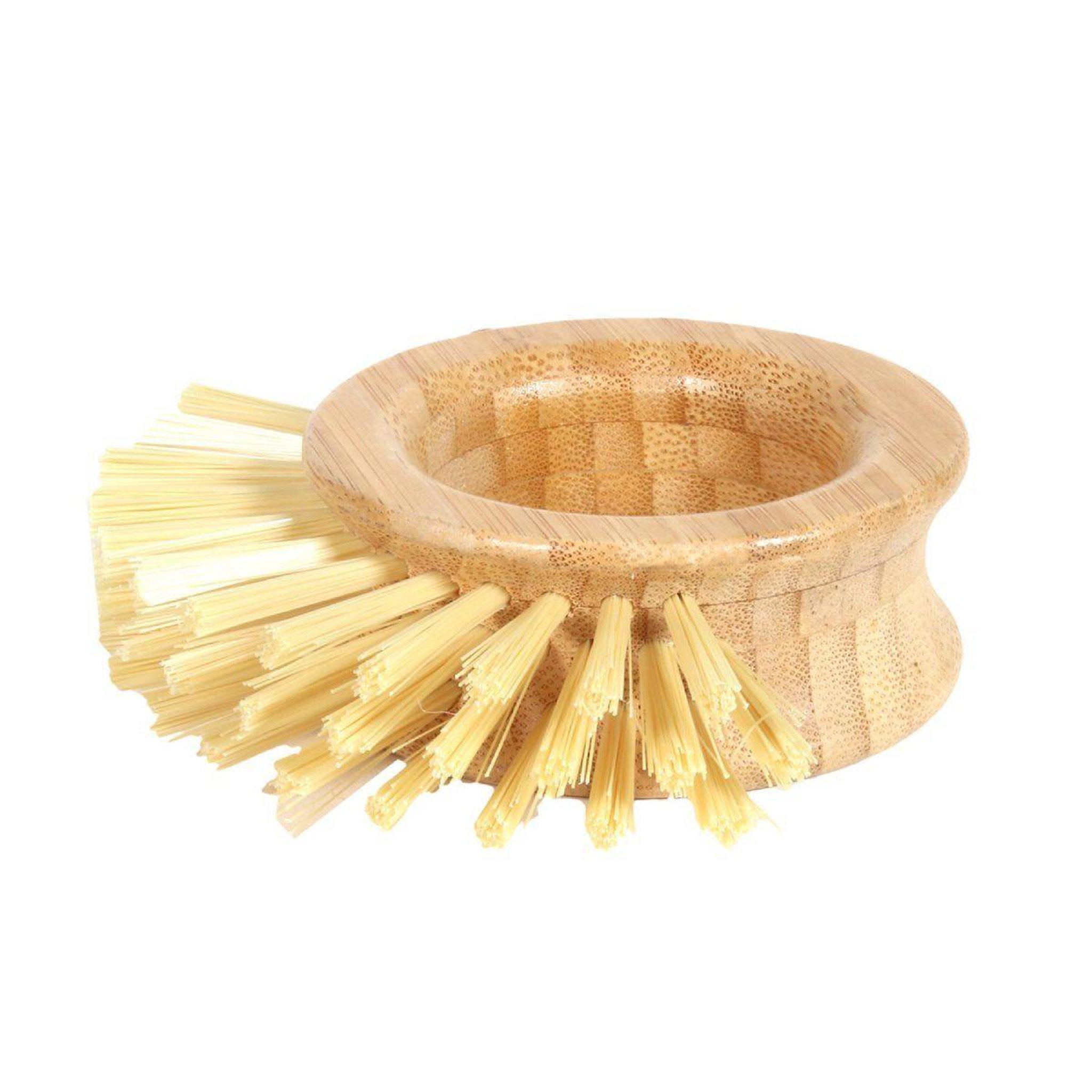 Voir la diapositive 2 : Je cherche une idee Brosse à vaisselle ronde  bambou  12cm naturel