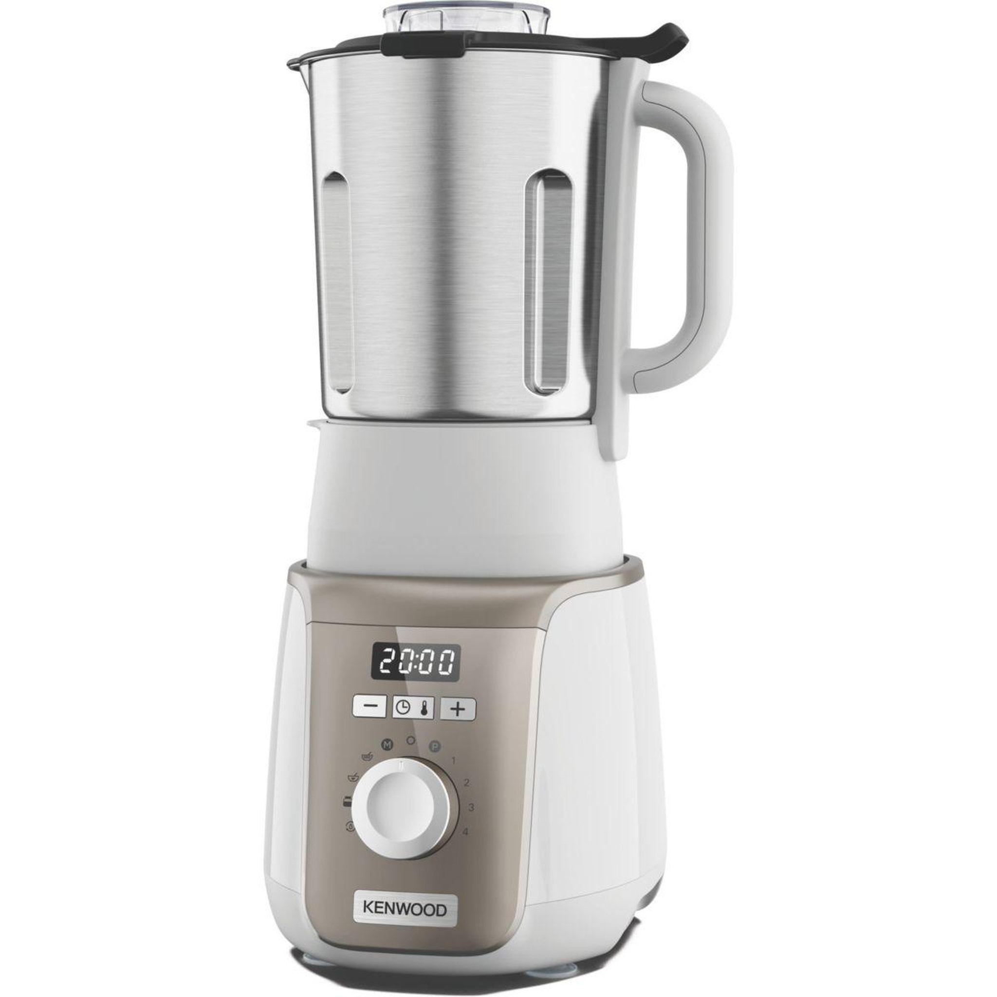 Voir la diapositive 2 : KENWOOD Blender chauffant soupeasy+ cbl30.009cp