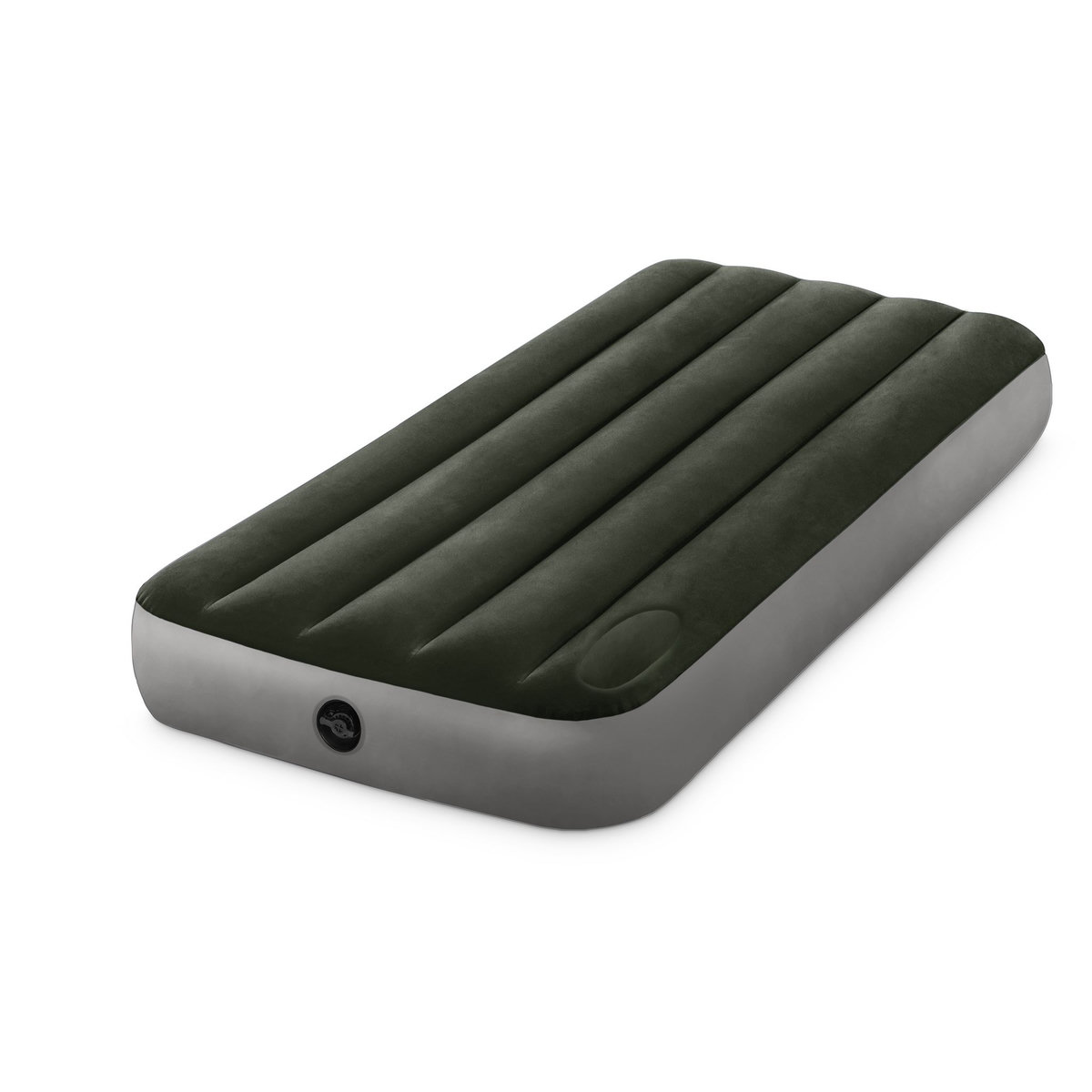 Intex Matelas gonflable de camping - 1 personne - 76x191x25cm - FIBER TECH DOWNY