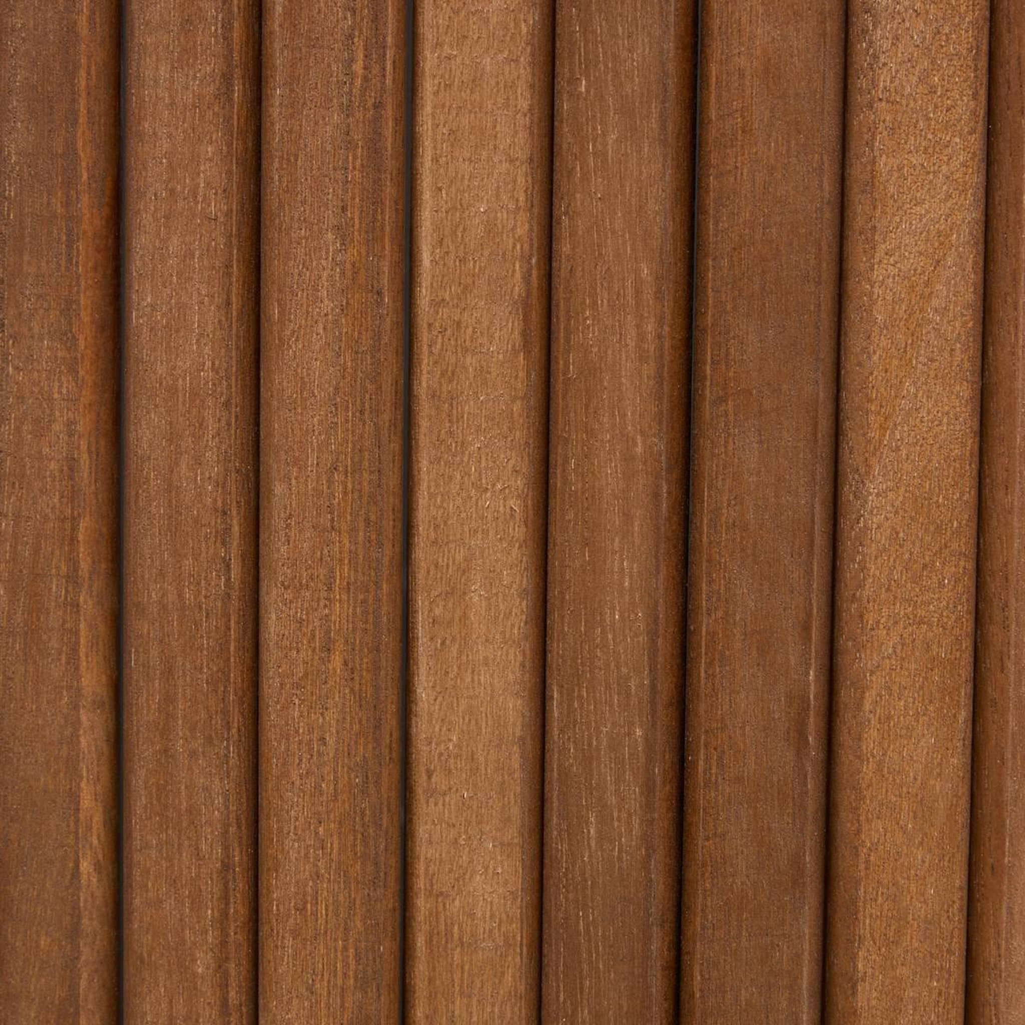 Voir la diapositive 4 : ATMOSPHERA Paravent ondulé en bois  colva  120x170cm marron