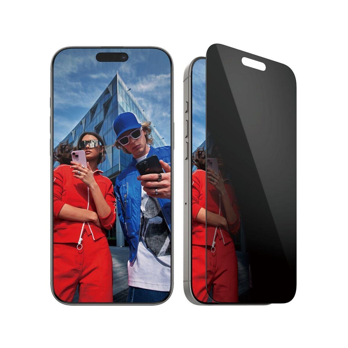 PANZERGLASS Protège écran iPhone 16 Pro Max Privacy verre trempé