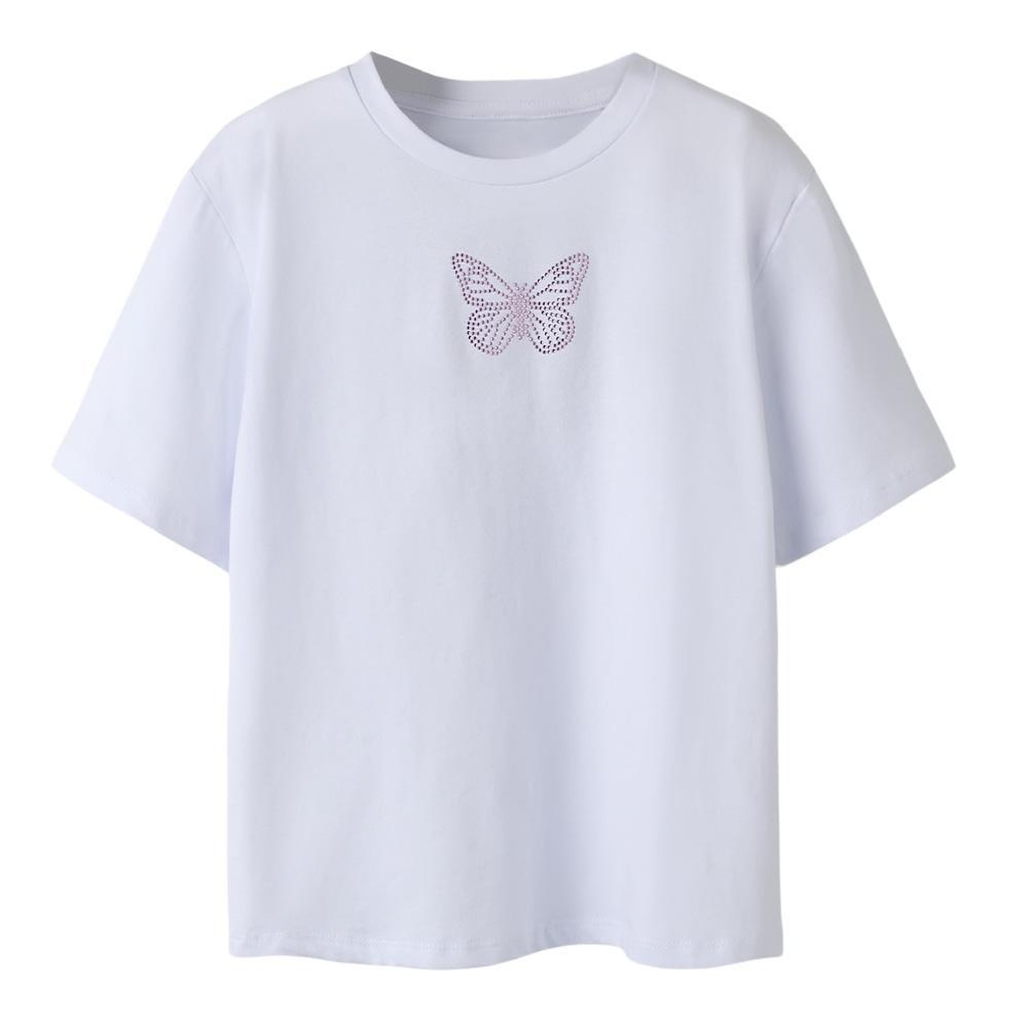 Voir la diapositive 1 : NAME IT T-Shirt Blanc Fille Name it Flonnis