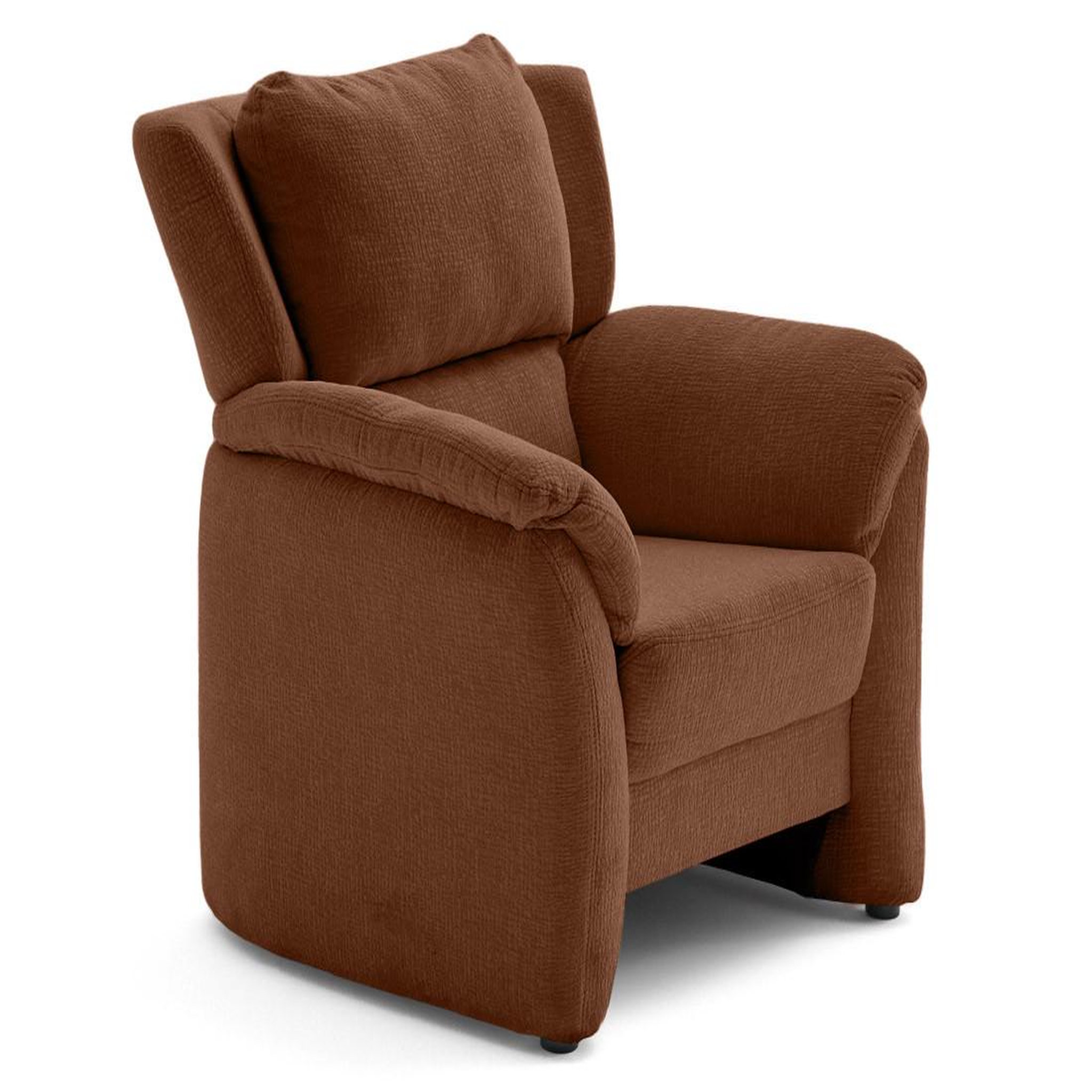 Voir la diapositive 4 : LISA DESIGN Bastille - fauteuil en tissu velours relief