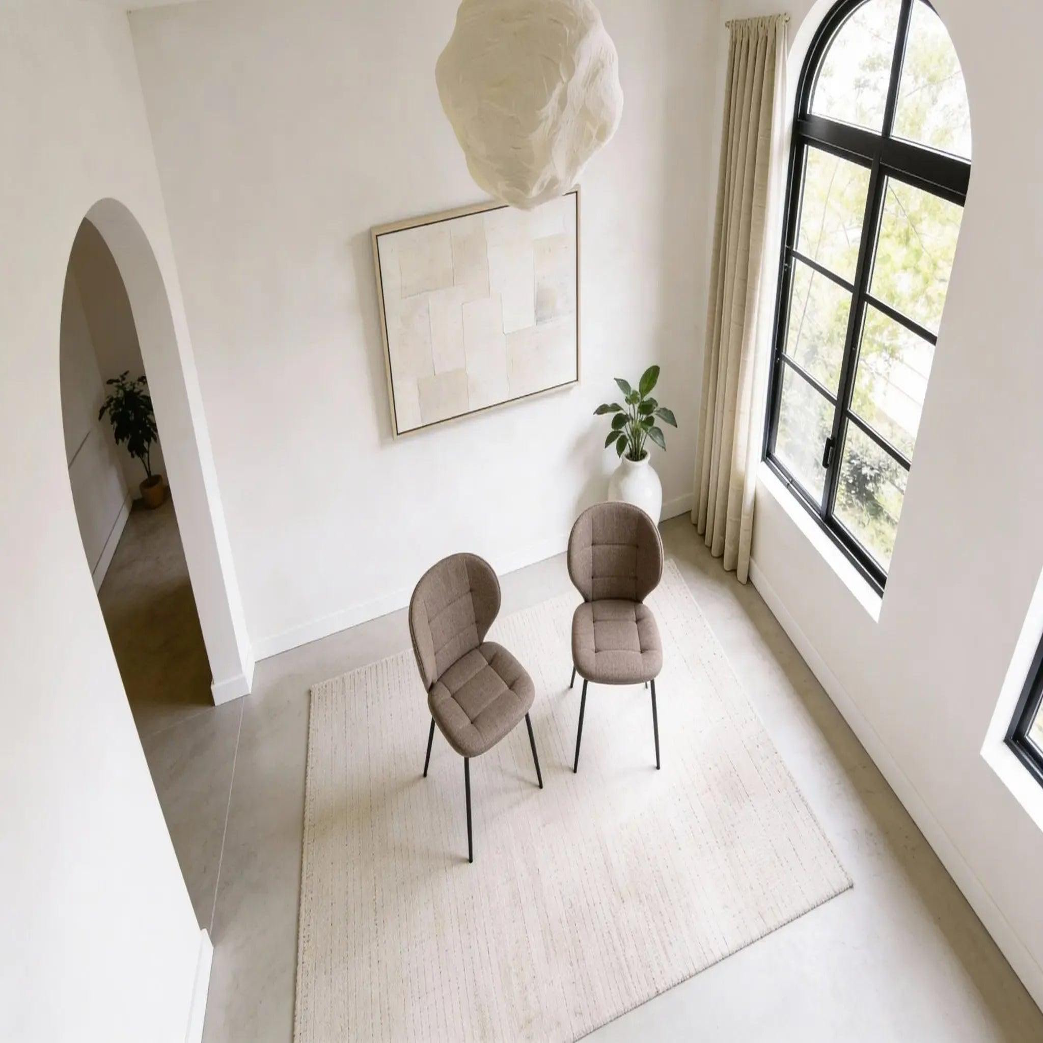 Voir la diapositive 3 : CASANOVA PARIS Porto - lot de 2 chaises pieds en métal noir