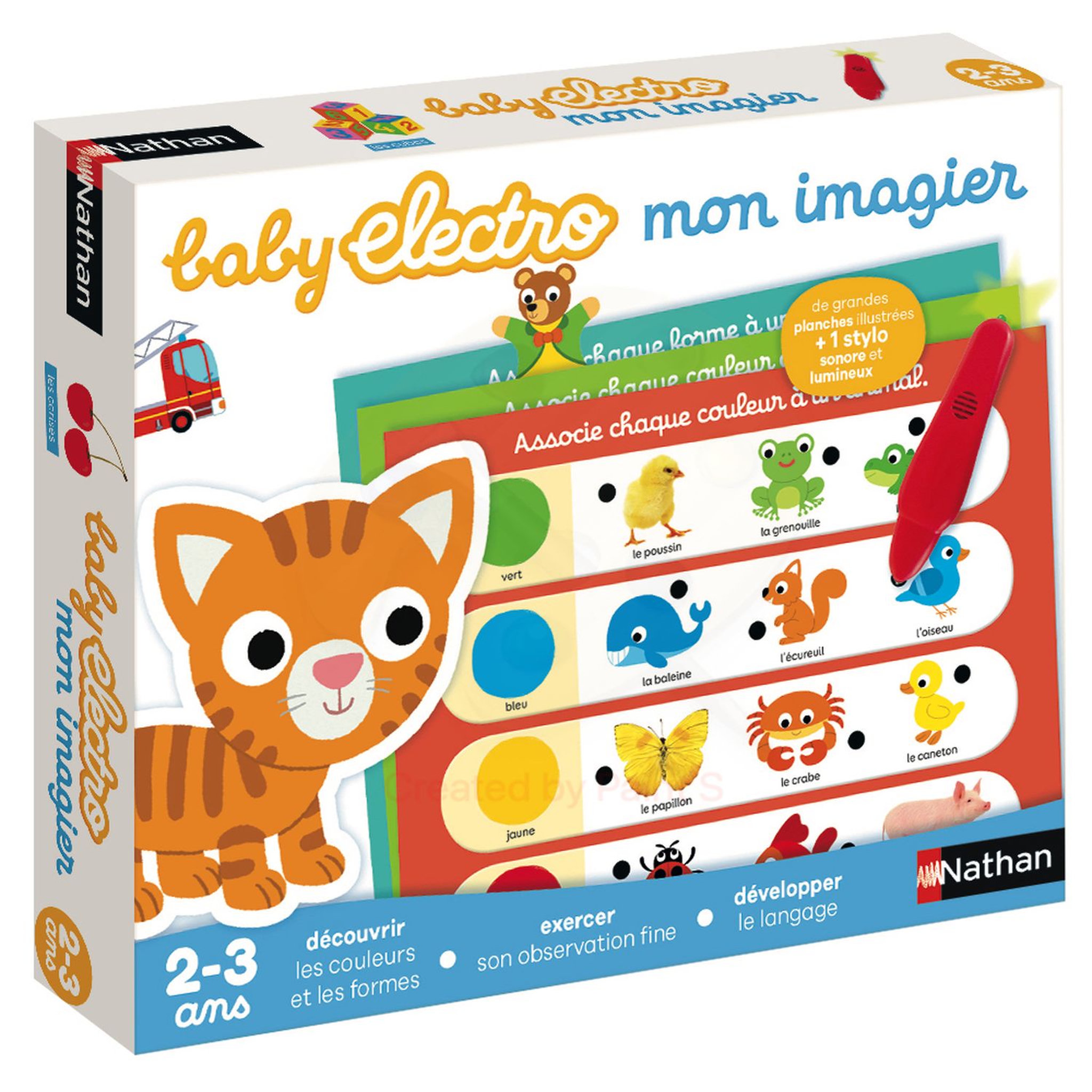 NATHAN Jeu Baby électro mon imagier