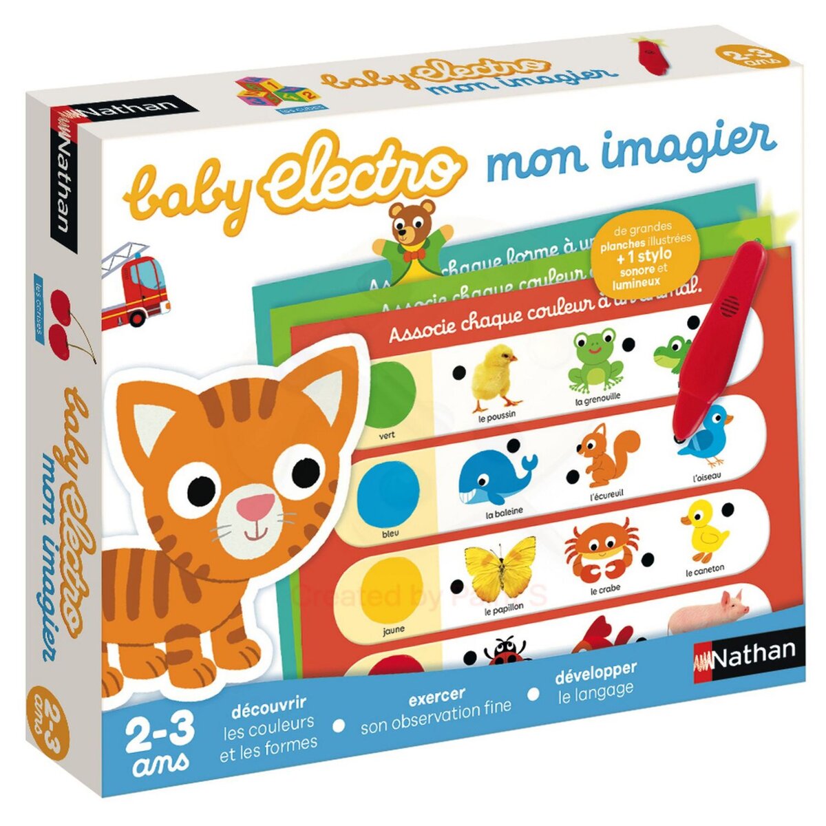 NATHAN Jeu Baby électro mon imagier