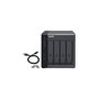 Voir la diapositive 3 : Qnap QNAP TR-004 Boîtier de disques de stockage Boîtier disque dur/SSD Noir 2.5/3.5