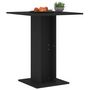 Voir la diapositive 3 : VIDAXL Table de bistro Noir 60x60x75 cm Bois d'ingenierie