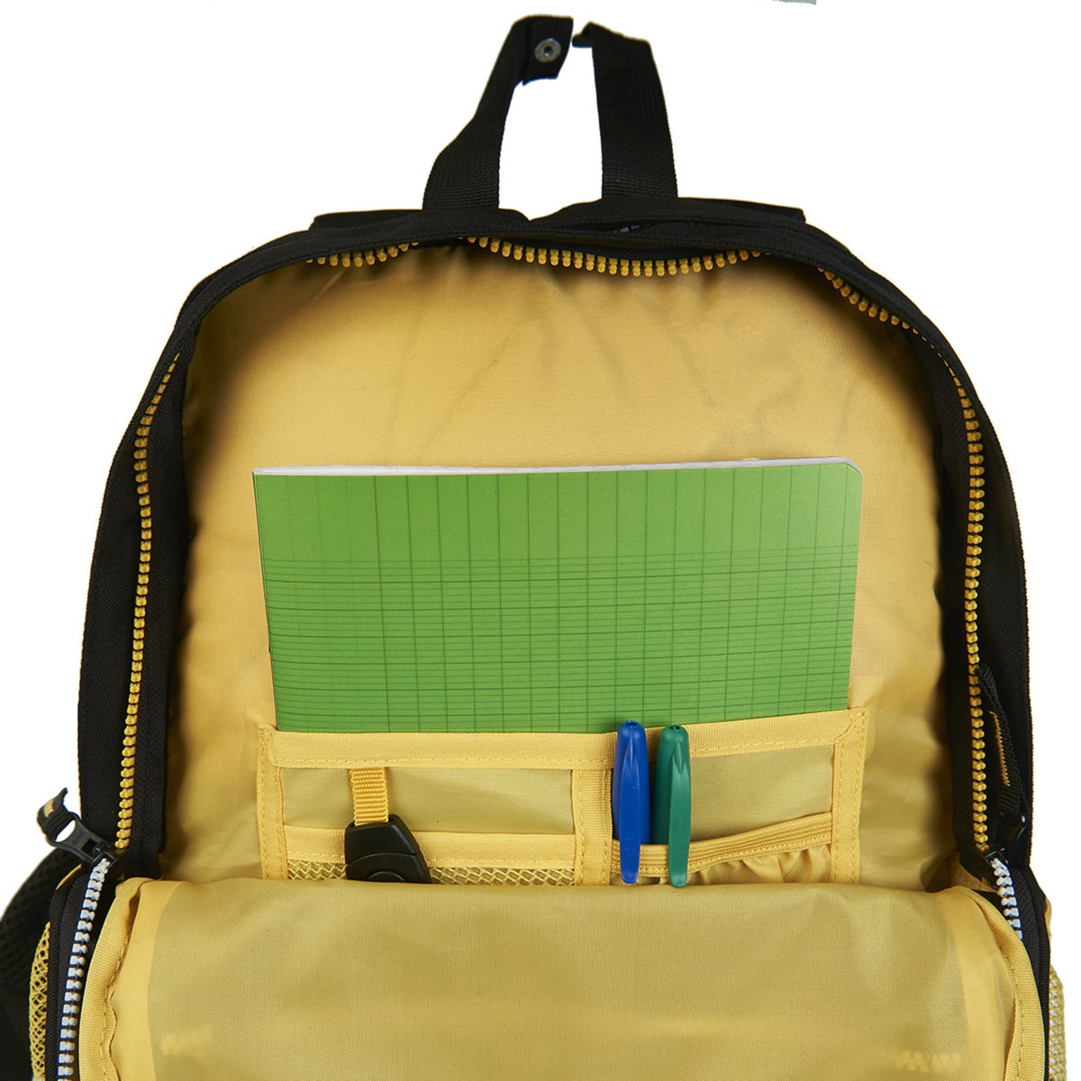 AUCHAN Sac à dos 2 compartiments noir YOUNG'S ATTITUDE