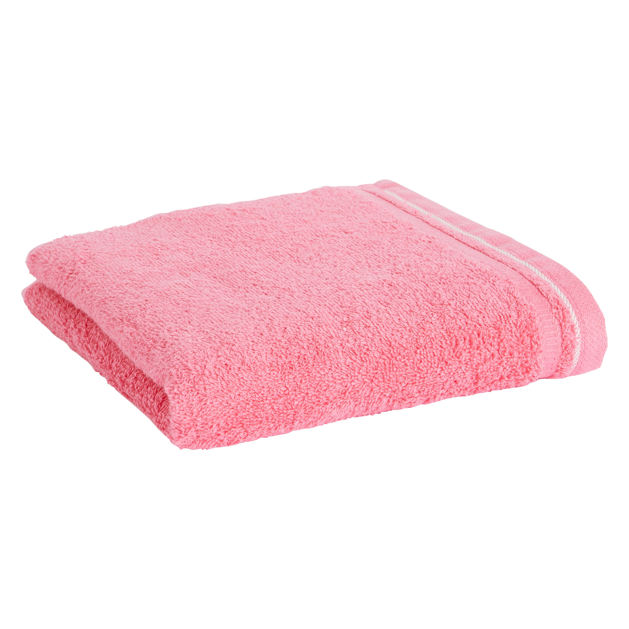 Voir la diapositive 1 : ACTUEL Serviette de toilette unie en coton  450 g/m²