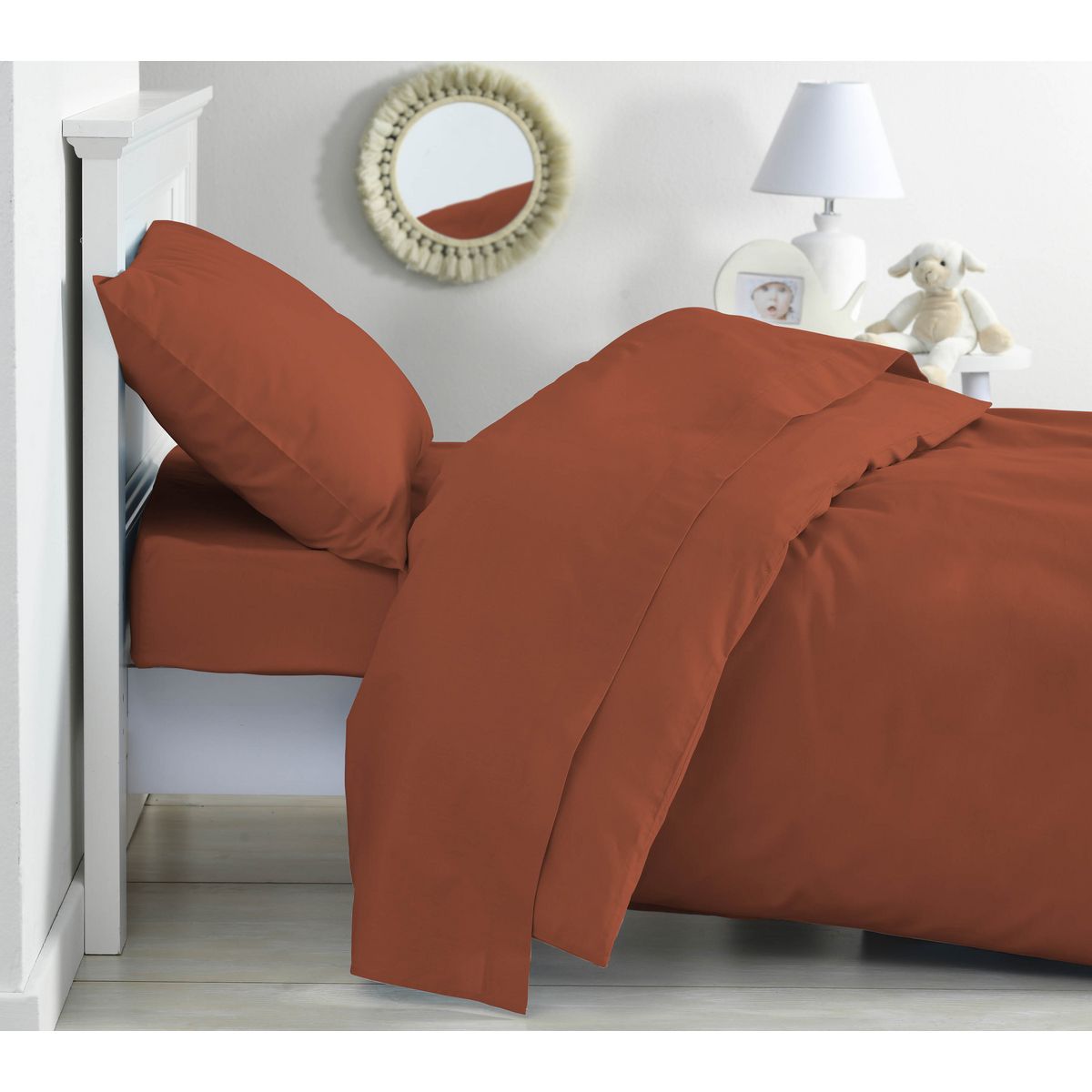 PTIT BASILE Drap housse bébé coton Bio 60x120 cm 