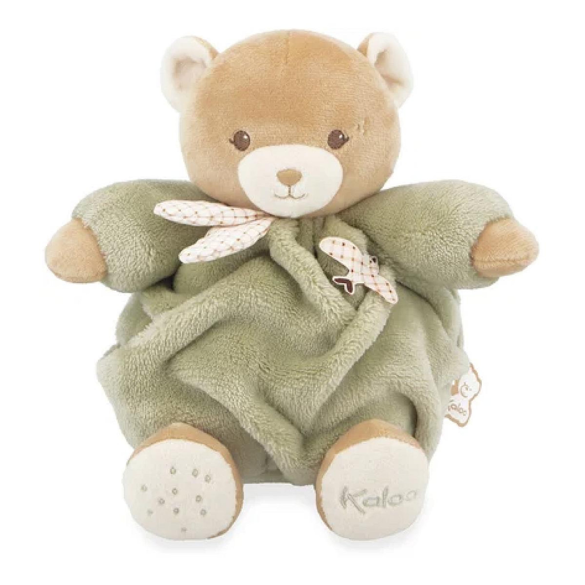Kaloo Patapouf Doudou  Ours Vert 17cm