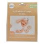 Voir la diapositive 3 : Paris Prix Lot de 12 Cartes Bébé Mixte  Étapes  9cm Naturel