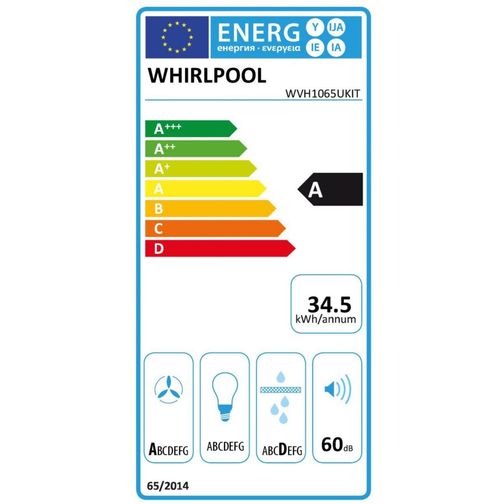 Voir la diapositive 6 : Whirlpool Plaque induction aspirante WVH1065UKIT FlexiCook
