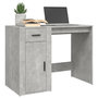 Voir la diapositive 4 : VIDAXL Bureau Gris beton 100x49x75 cm Bois d'ingenierie