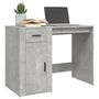 Voir la diapositive 4 : VIDAXL Bureau Gris beton 100x49x75 cm Bois d'ingenierie