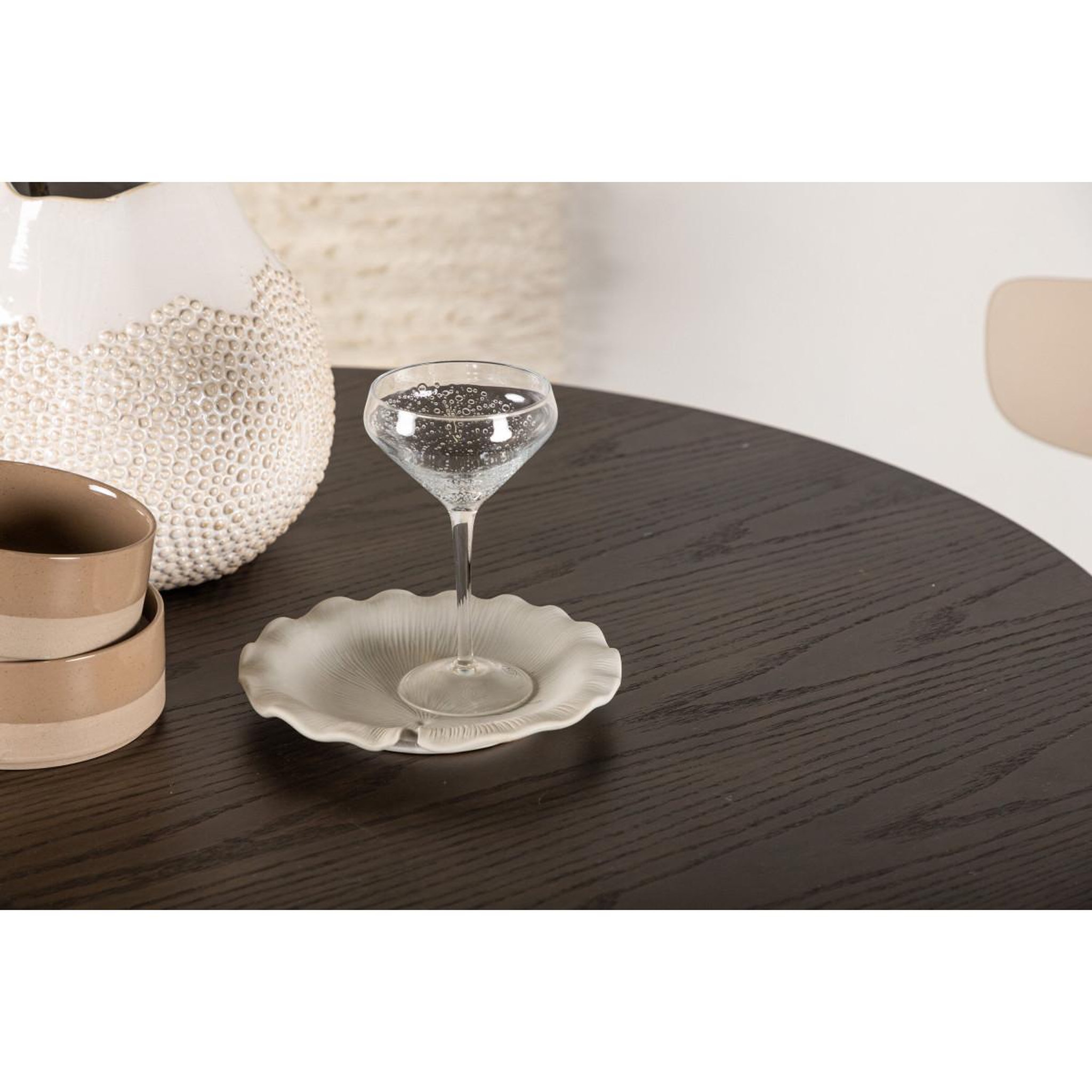 Voir la diapositive 5 : Paris Prix Table à manger ronde  olivia  110cm moka