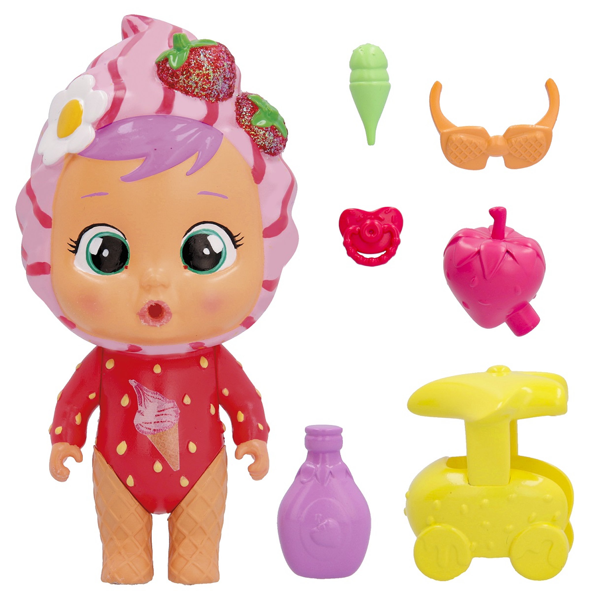 Voir la diapositive 2 : IMC TOYS Frozen Frutti Icy Cry Babies Magic Tears