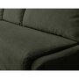 Voir la diapositive 4 : LISA DESIGN Palmira - canapé d'angle gauche - 4 places - convertible couchage quotidien - matelas 14 cm - en velours côtelé