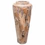 Voir la diapositive 4 : VIDAXL Vase de decoration 40 x 100 cm Bois de teck solide