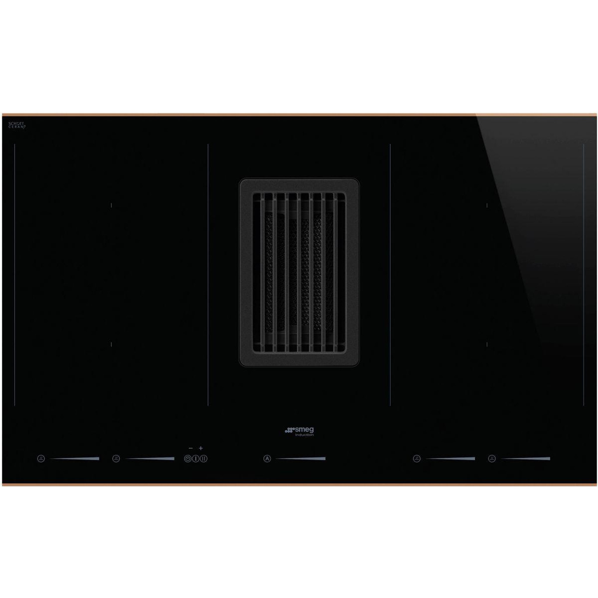 Voir la diapositive 1 : SMEG Plaque induction aspirante HOBD682R1