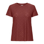 JACQUELINE DE YONG T shirt  Femme JDY Cathinka. Coloris disponibles : Rouge