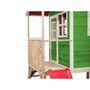 Voir la diapositive 3 : EXIT TOYS Maisonnette en bois pour enfants Loft 300 Vert - Exit Toys