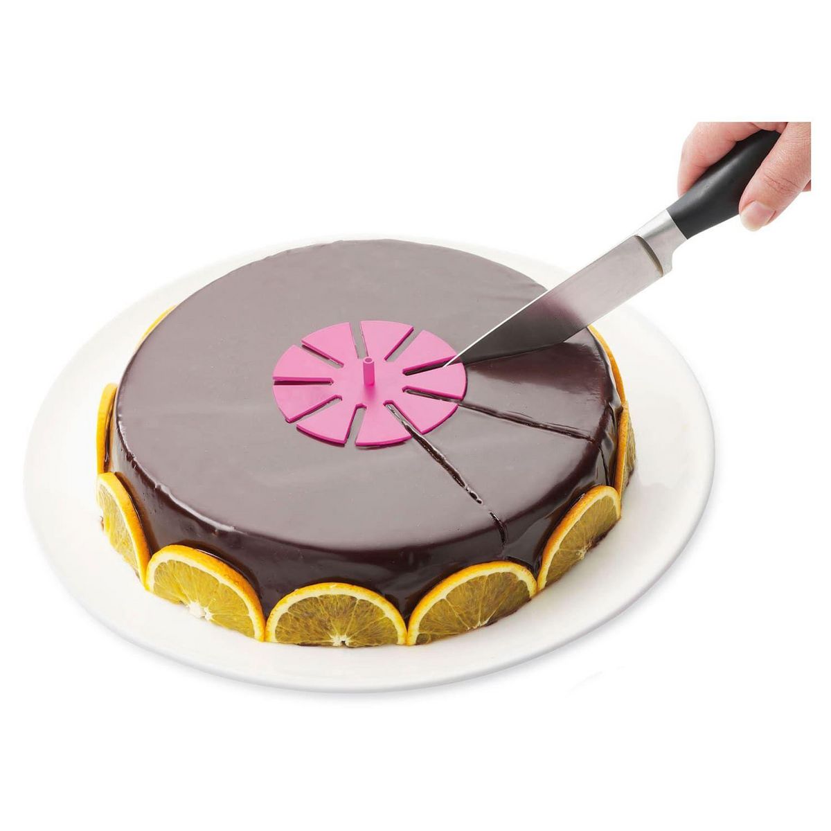 Chevalier Diffusion 4 Marque-parts de gâteaux