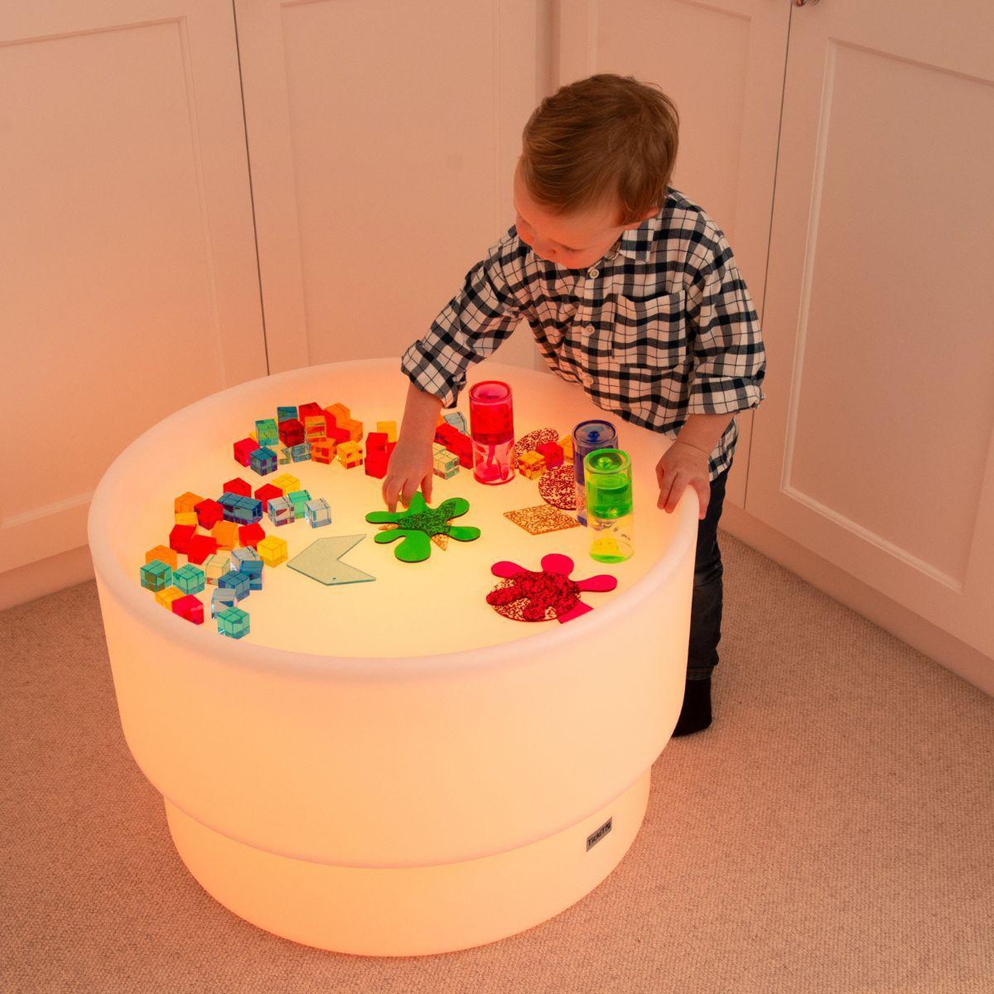 Voir la diapositive 2 : TICKIT Table de découverte de l'humeur sensorielle