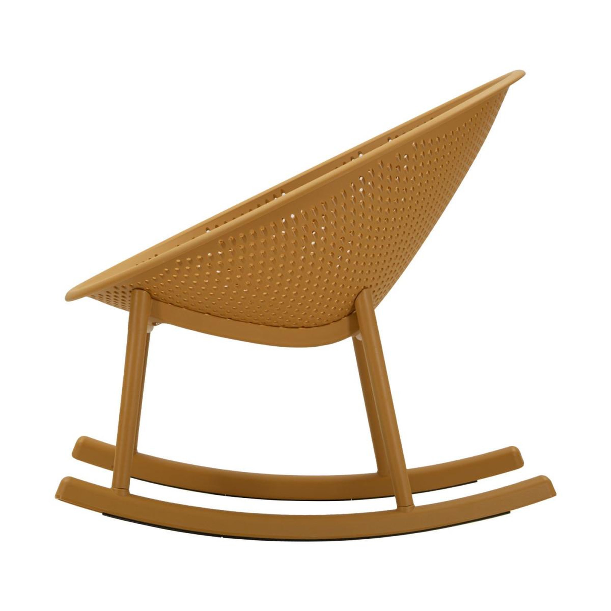 Voir la diapositive 3 : Paris Prix Fauteuil à Bascule  Ibiza  88cm Moutarde