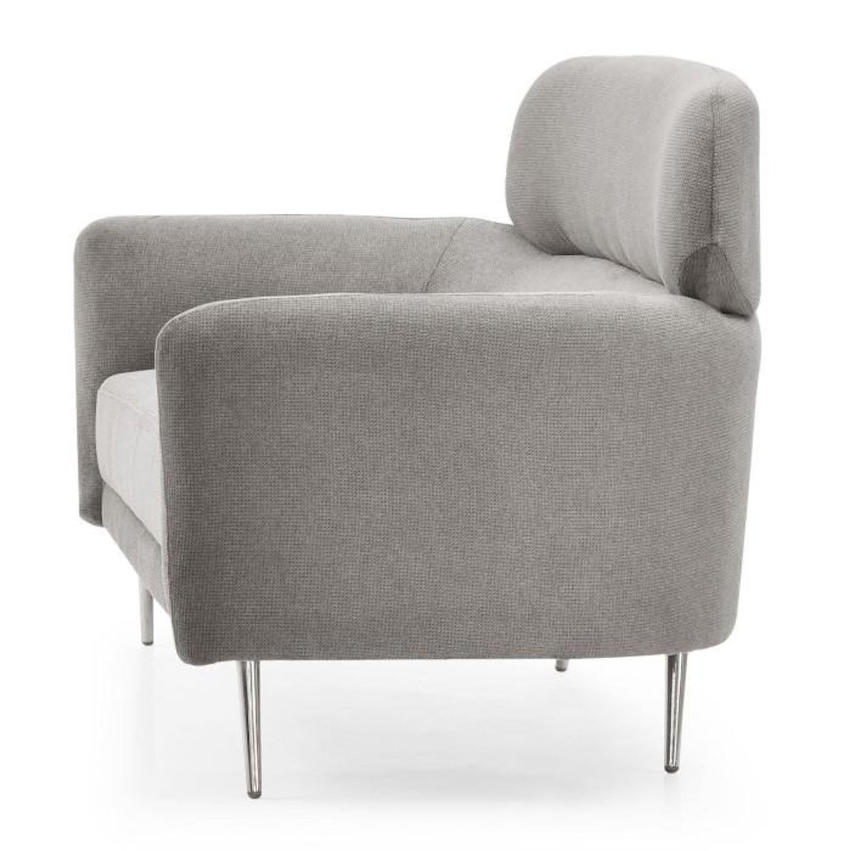 Paris Prix Canapé 2 Places en Tissu  Harison  142cm Gris