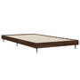 Voir la diapositive 5 : VIDAXL Cadre de lit sans matelas chene marron 90x190cm bois ingenierie