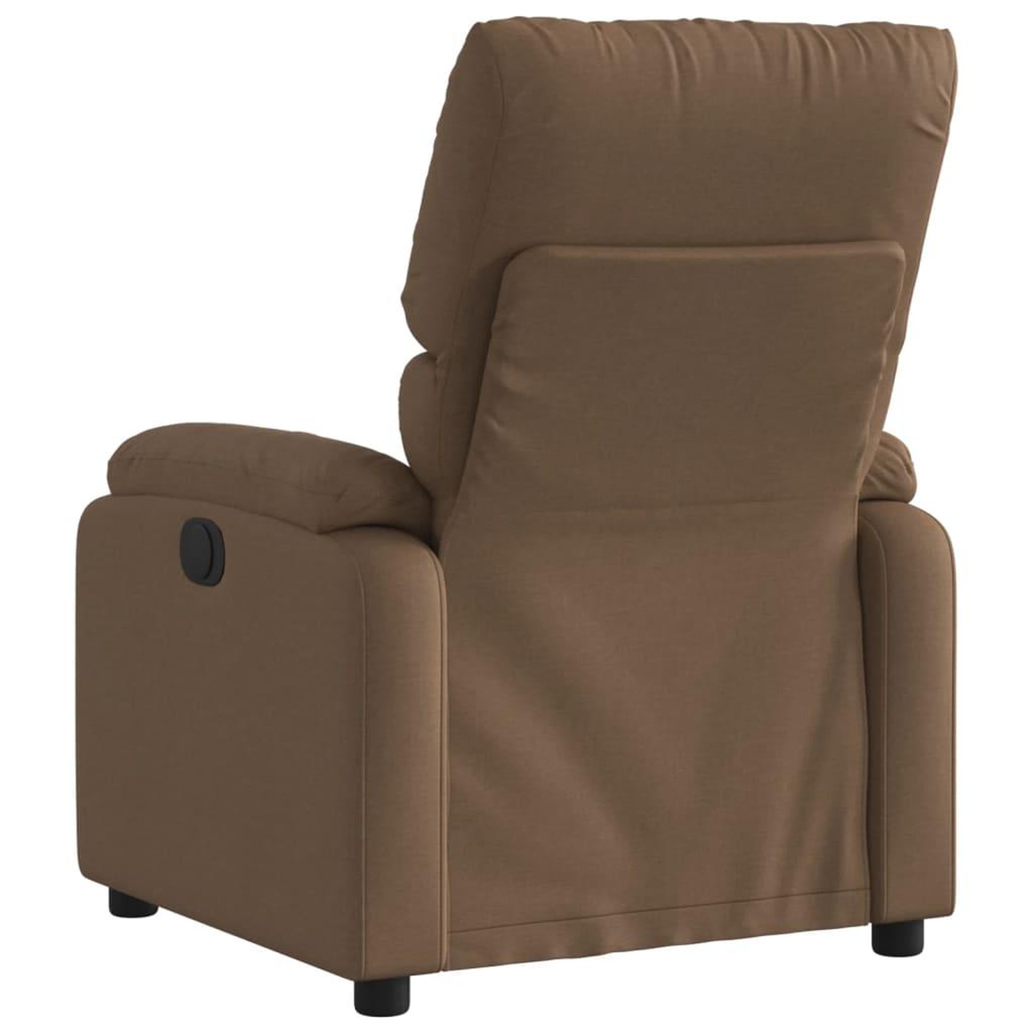 Voir la diapositive 5 : VIDAXL Fauteuil inclinable Marron Tissu