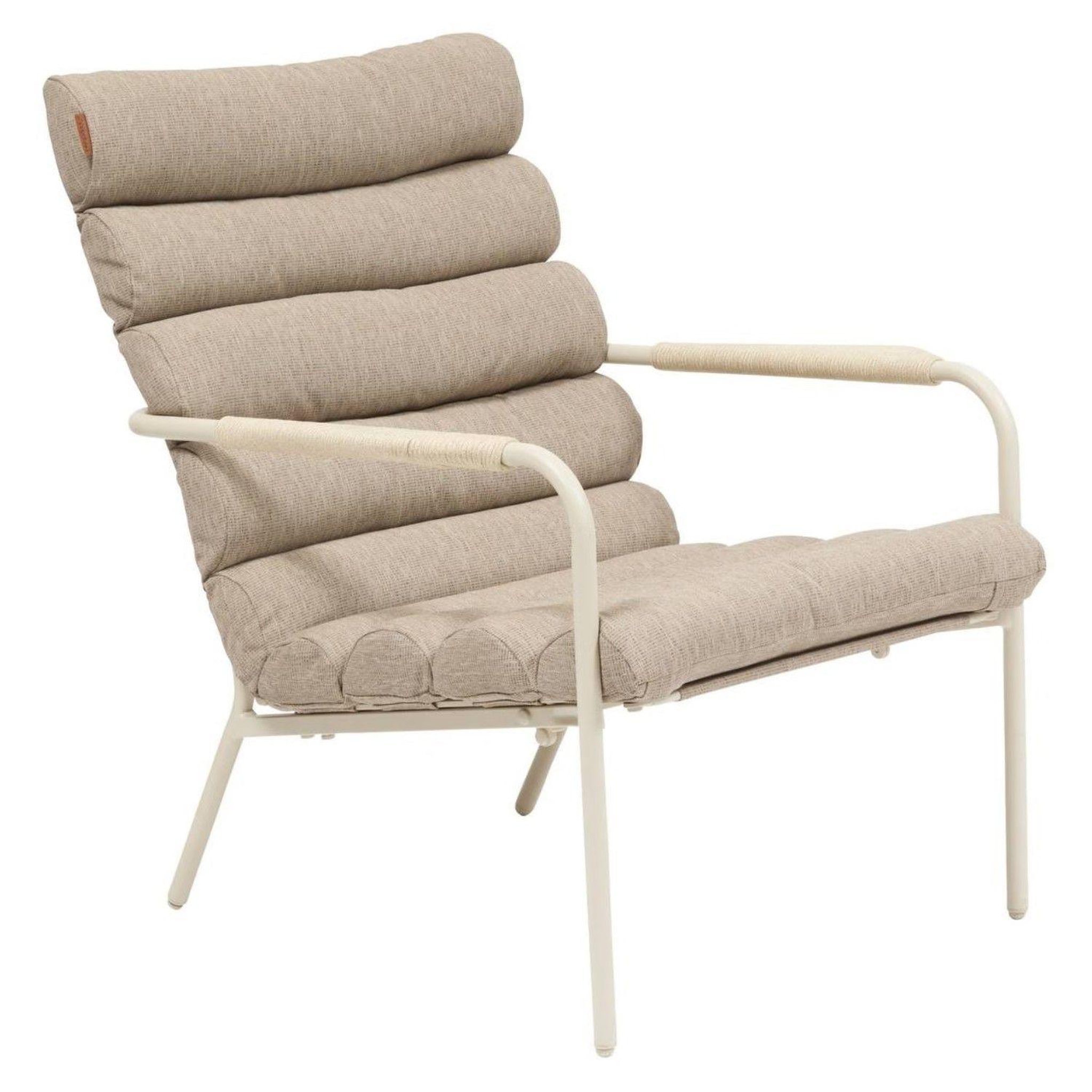 Voir la diapositive 4 : HESPERIDE Fauteuil relax de jardin avec repose pieds solani
