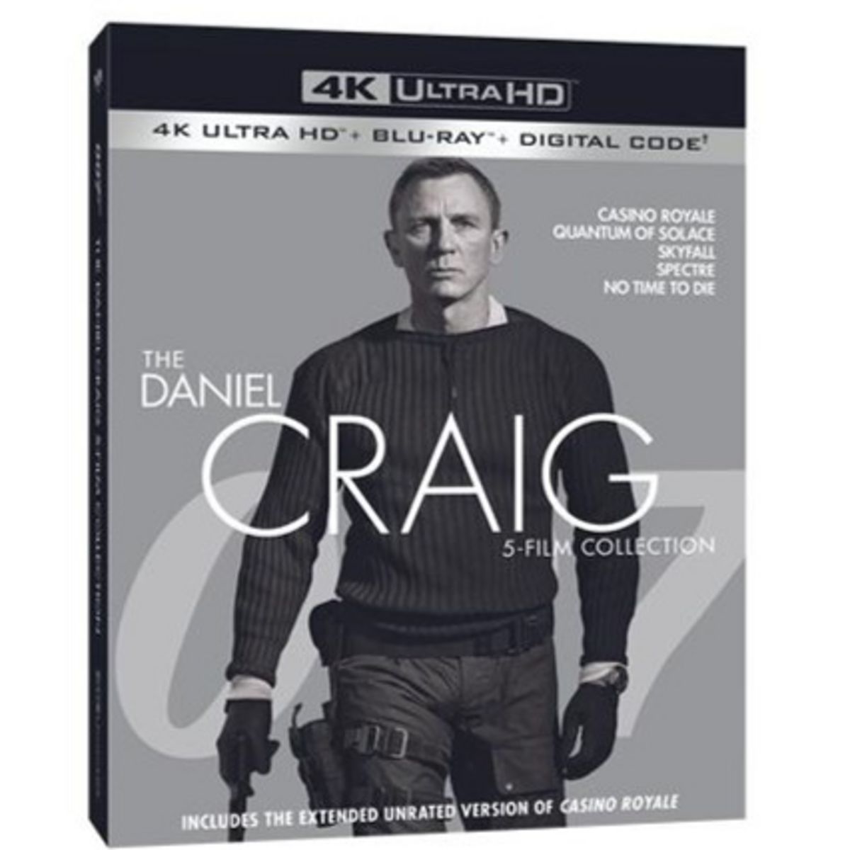 James Bond : The Daniel Craig 5 Film Collection Blu-Ray 4K