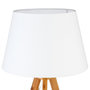 Voir la diapositive 3 : ATMOSPHERA Lampe à Poser  Bahi  55cm Blanc