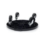Voir la diapositive 6 : KZ GARDEN Support à roulettes rond diamètre 40 x 12,5 cm 4 roues Capacité max 275 kg Plantes Meubles ou matériel lourd KZ GARDEN