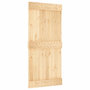 Voir la diapositive 2 : VIDAXL Porte NARVIK 95x210 cm bois massif de pin