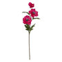 Voir la diapositive 1 : ATMOSPHERA Fleur Artificielle  3 Anémones  69cm Rose Fuchsia