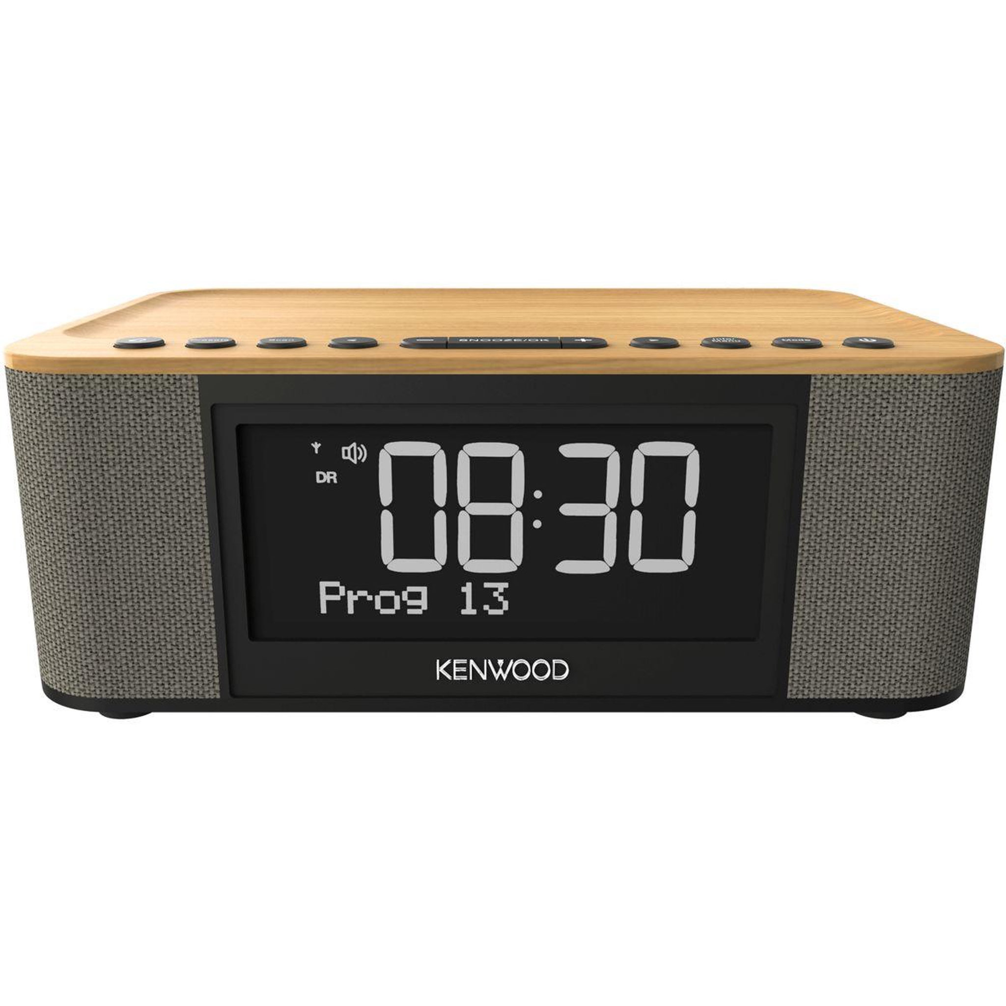 KENWOOD Radio réveil CRST40DABM Bois