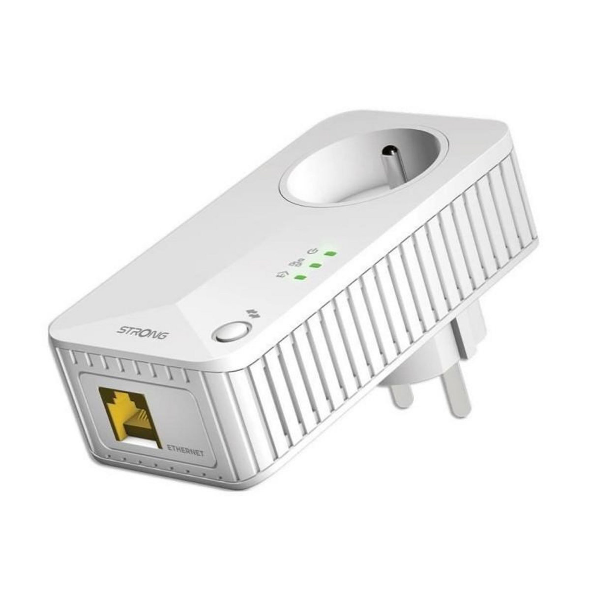 Strong Kit CPL - STRONG - CPL 600 Pack de 3 - 600 MB - Prise Filtrée, 3 Adaptateurs, Triple Pack