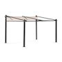 Voir la diapositive 2 : SWEEEK Tente de jardin murale, pergola aluminium 3x4m Murum , toile rétractable, toile coulissante
