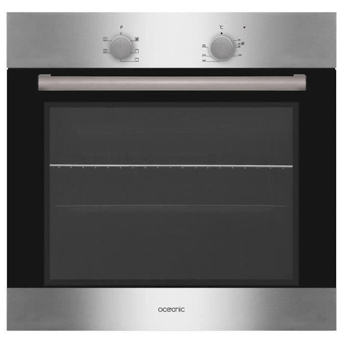 OCEANIC Fours encastrables Électrique 57L OCEANIC 2300W 56cm, OCEAF60IX