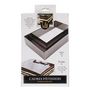 Voir la diapositive 6 : Paris Prix Lot de 3 Cadres de Pâtisserie  Entret  25cm Argent