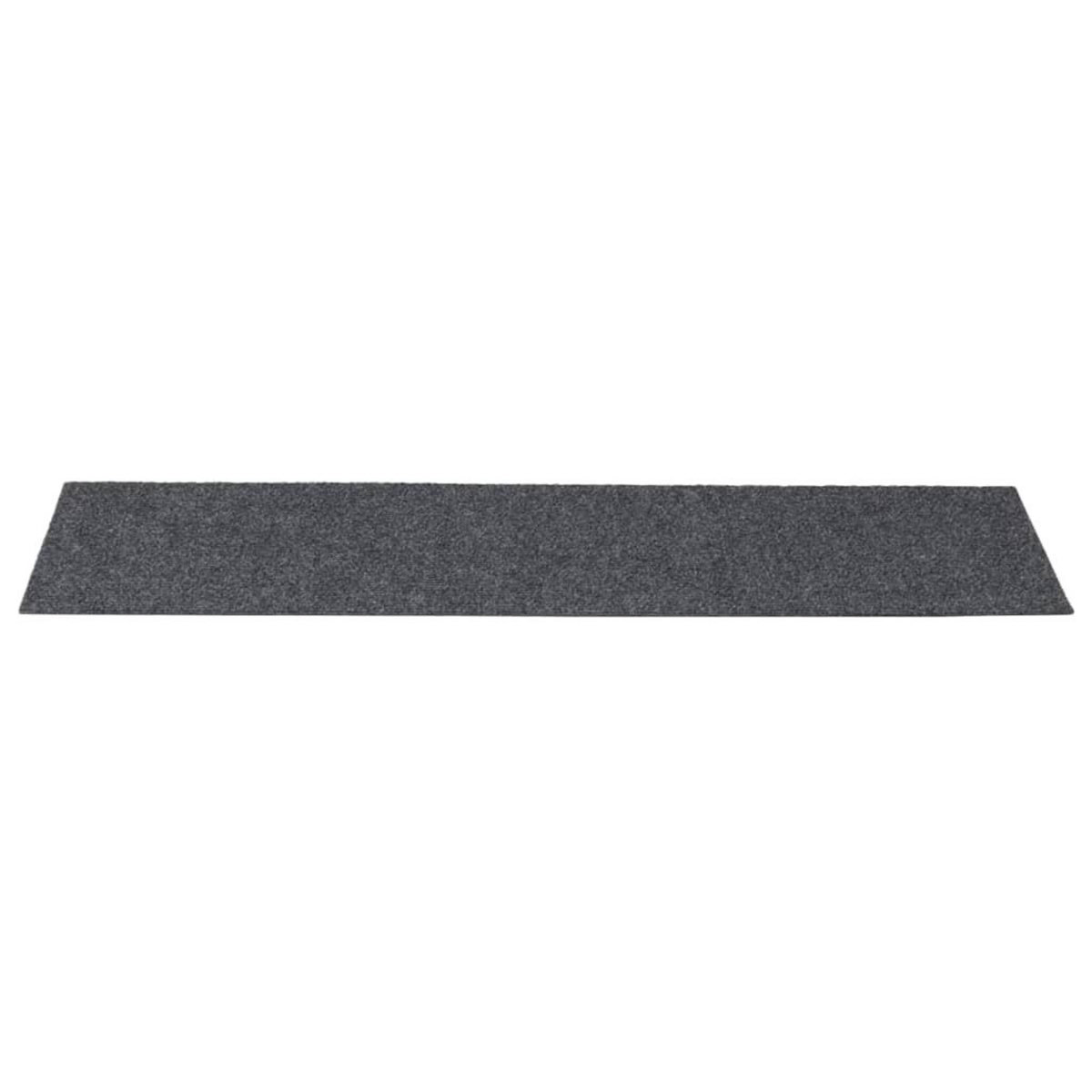 VIDAXL Tapis d'escalier auto-adhesifs 30 pcs gris clair 76x20 cm
