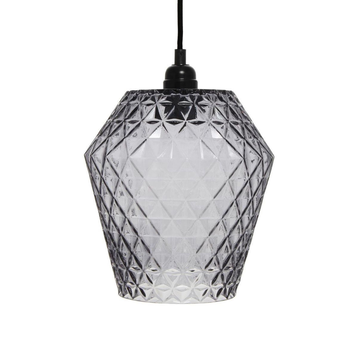 Paris Prix Lampe Suspension Déco  Lumi  27cm Gris